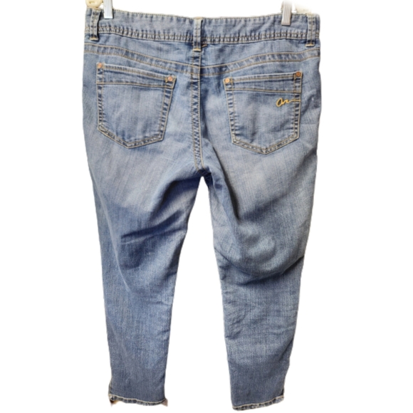 AMERICAN RAG CIE ZIP LEG ANKLE JEANS - Picture 2 of 6